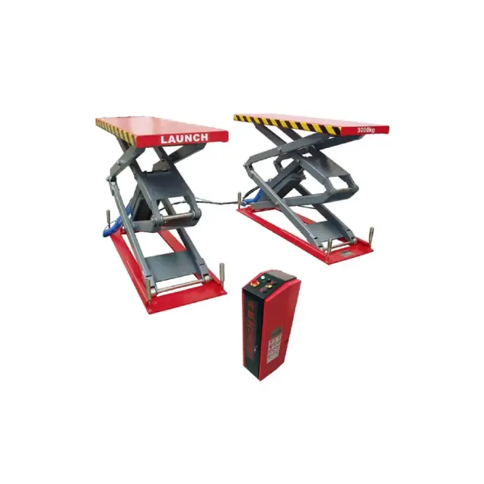 ELEVADOR DE TIJERA EXTRAFINO 3 TON 220V MONOFASICO